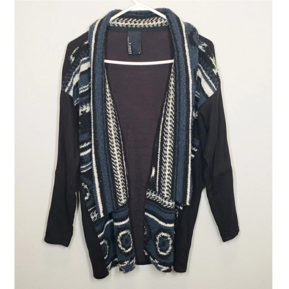 Dolan T-Shirt Back Anthropologie Southwest Cardigan Sweater Women's Small